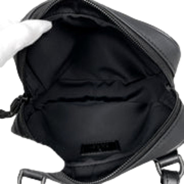 Gucci GG Rubber Effect Black Mini Crossbody Bag in Black, authentic new handbag, image 4