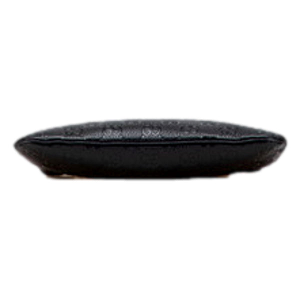 Gucci GG Emblem Black Leather Shoulder Bag Chain Strap in Black, authentic new handbag, image 5