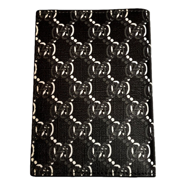 Gucci GG Shadow Large Bifold Wallet Black Embossed Leather in Black, authentic new wallet, image 2