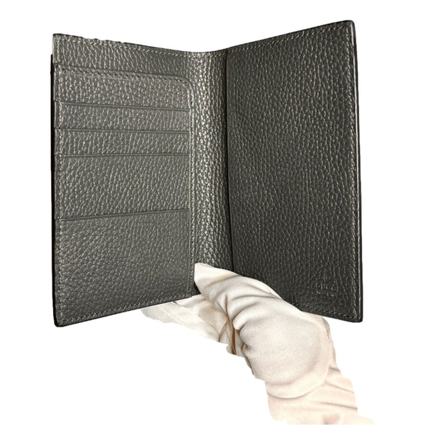 Gucci GG Shadow Large Bifold Wallet Black Embossed Leather in Black, authentic new wallet, image 3