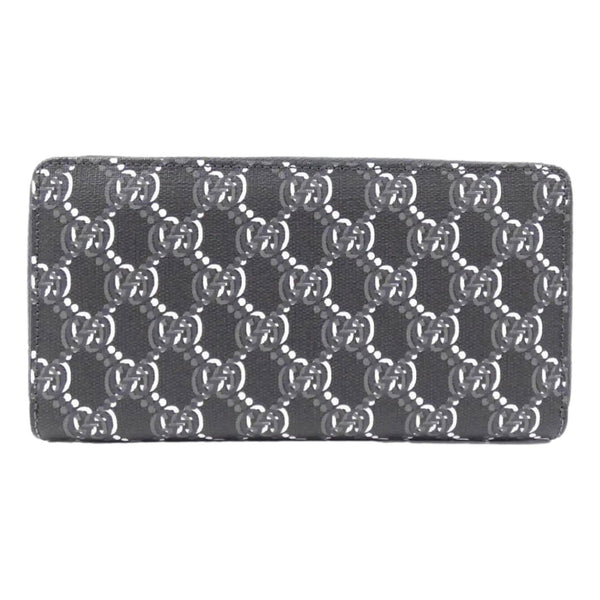 Gucci GG Shadow Black White Continental Zip Around Wallet in Black, authentic new wallet, image 1