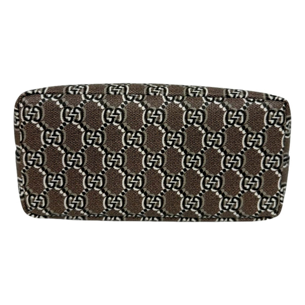 Gucci GG Shadow Monogram Canvas Beige Black Shoulder Bag in Beige, authentic new handbag, image 3
