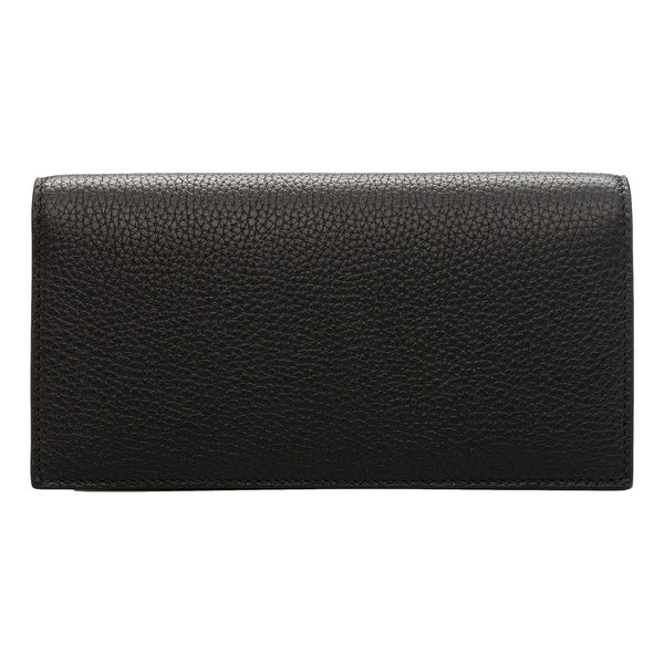 Gucci Interlocking GG Black Python Leather Bow Wallet on Chain Gold Hardware in Black, authentic new handbag, image 2
