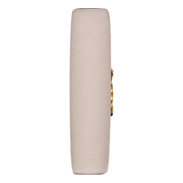 Gucci Interlocking GG Python Leather Bow Wallet on Chain Light Pink Gold Hardware – hardware detail 5