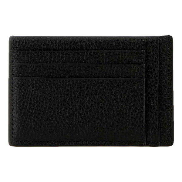 Gucci Jumbo GG Black Leather Card Holder Wallet Embossed Logo in Black, authentic new wallet, image 3
