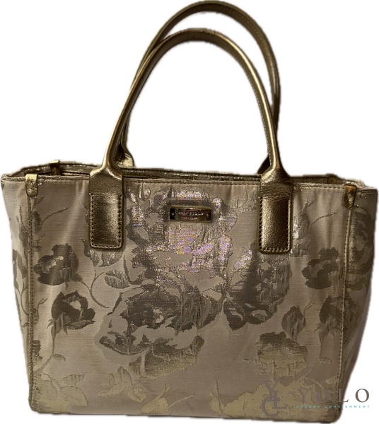 Kate Spade Floral Canvas Tote Lightweight Everyday Bag — primary product view
