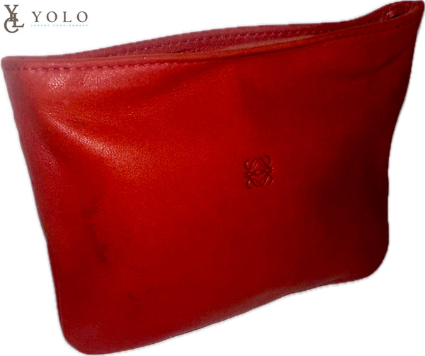 Loewe Anagram Compact Pouch Nappa Leather Zip Case — alternate product view