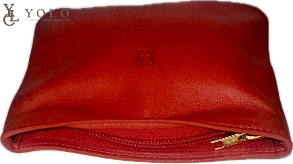 Loewe Anagram Compact Pouch Nappa Leather Zip Case — product detail 1