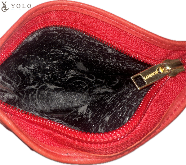 Loewe Anagram Compact Pouch Nappa Leather Zip Case — product detail 2