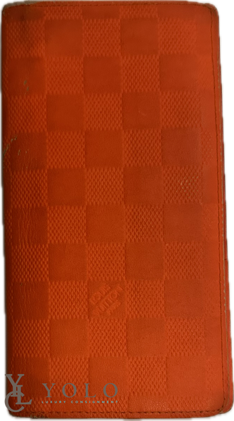 Louis Vuitton Damier Infini Magma Brazza Wallet — primary product view