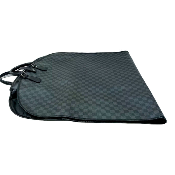 Louis Vuitton Damier Graphite Garment Bag in Black and Gray, authentic pre-loved handbag, image 2