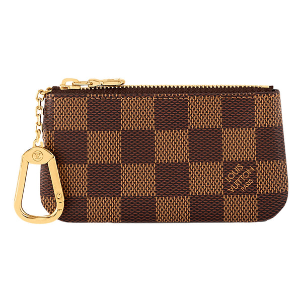 Louis Vuitton Damier Ebene Coated Canvas Key Pouch Wallet