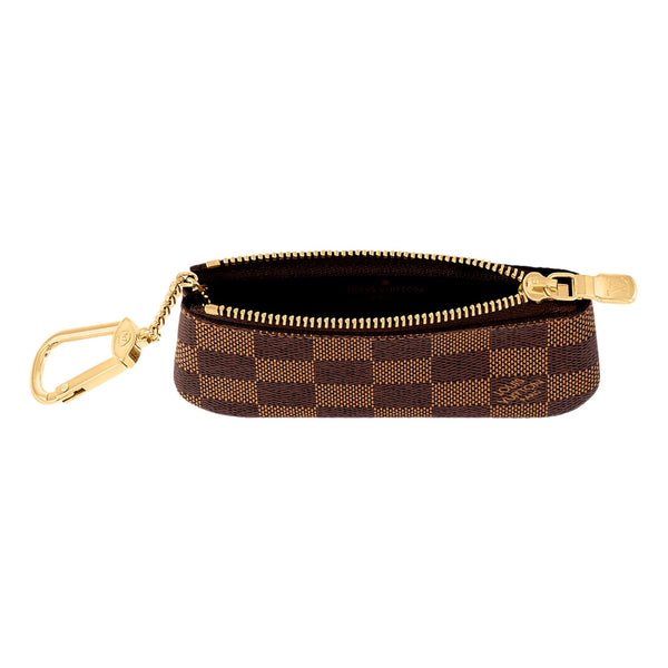Louis Vuitton Damier Ebene Coated Canvas Key Pouch Wallet – product photo 3