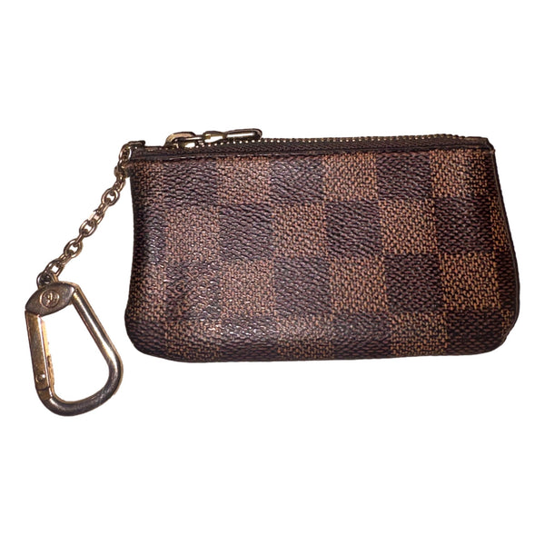 Louis Vuitton Damier Ebene Coated Canvas Key Pouch Wallet – product photo 4