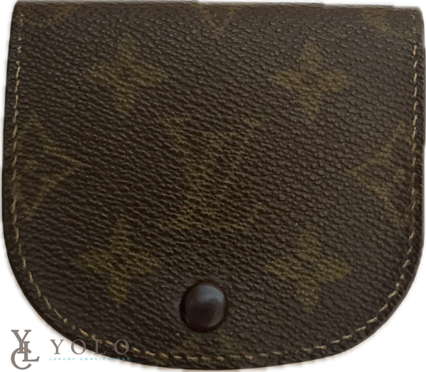 Louis Vuitton Monogram Gousset Coin Case Compact Wallet — primary product view
