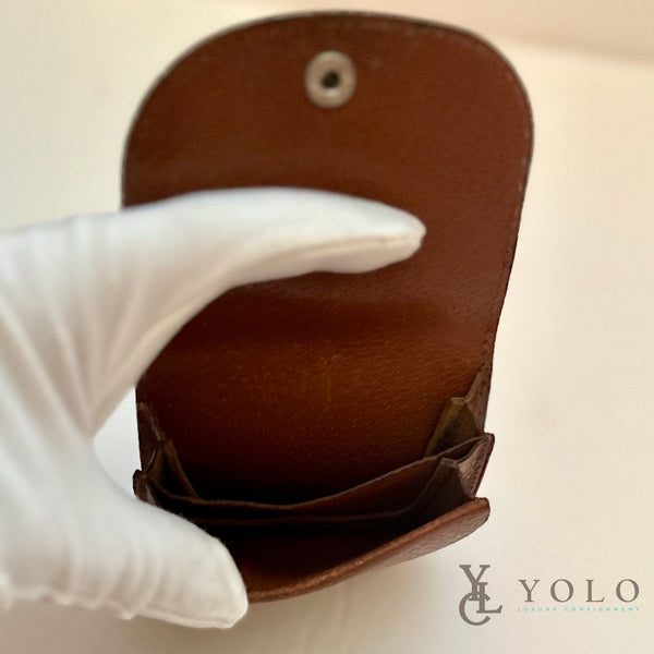 Louis Vuitton Monogram Gousset Coin Case Compact Wallet — product detail 1