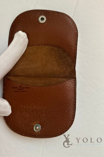 Louis Vuitton Monogram Gousset Coin Case Compact Wallet — product detail 2