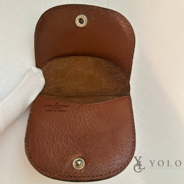 Louis Vuitton Monogram Gousset Coin Case Compact Wallet — product detail 3