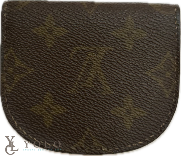 Louis Vuitton Monogram Gousset Coin Case Compact Wallet — product detail 4