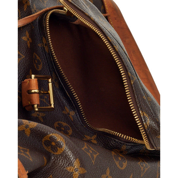 Louis Vuitton Monogram Canvas Montsouris GM Drawstring Backpack in Brown Monogram, authentic pre-loved handbag, image 5