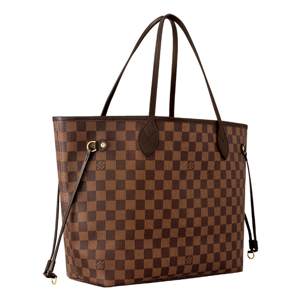 Louis Vuitton Neverfull MM Damier Ebene Coated Canvas Cherry Tote Bag – product photo 2
