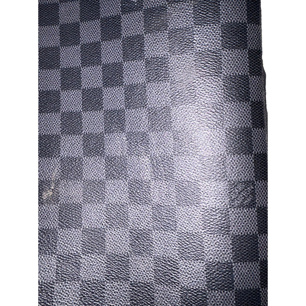 Louis Vuittton Pegase 45 Damier Graphite Canvas and Leather Rolling Suitcase in Damier Graphite black and gray, authentic pre
