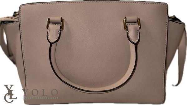 Michael Kors Leather Selma Medium Satchel — product detail 3