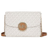 Michael Kors Fulton Flap Signature Vanilla Flap Crossbody