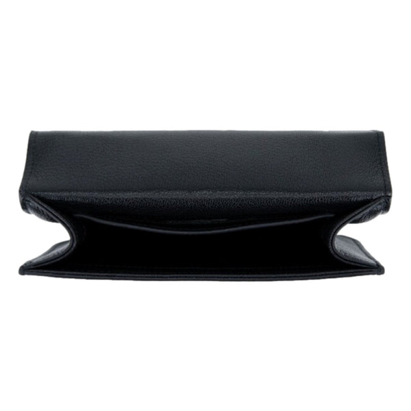 Miu Miu Madras Black Leather Crossbody Bag in Black, authentic new handbag, image 3