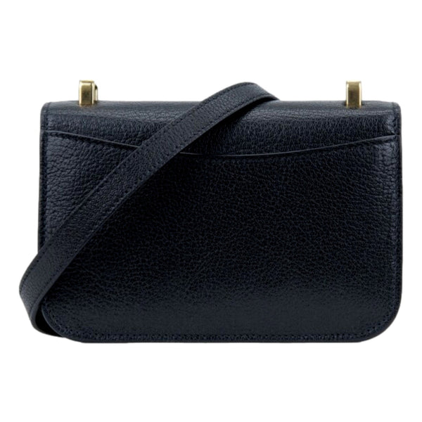 Miu Miu Madras Black Leather Crossbody Bag in Black, authentic new handbag, image 2