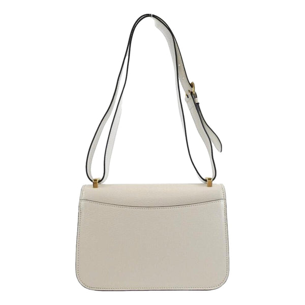 Miu Miu Madras White Leather Crossbody Bag in White, authentic new handbag, image 2