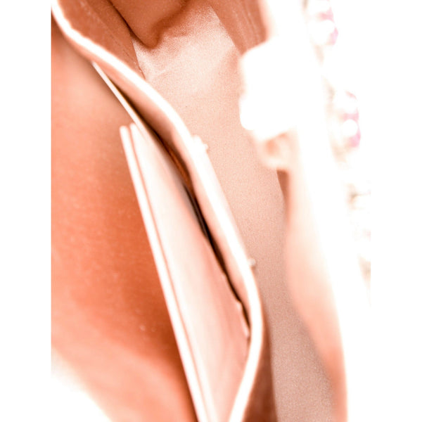 Miu Miu Sassy Crystal Embellished Powder Pink Satin Handbag in Powder Pink, authentic new handbag, image 5