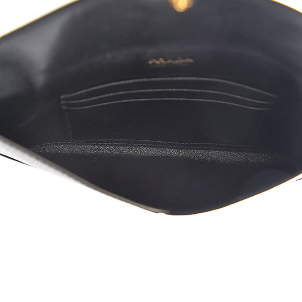 Prada Black Vitello Move Leather Long Envelope Wallet in Black, authentic new wallet, image 6