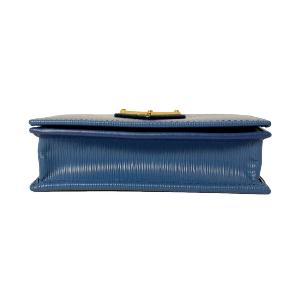 Prada Blue Vitello Move Leather Triangle Logo Card Case Wallet in Cobalto Blue, authentic new wallet, image 3