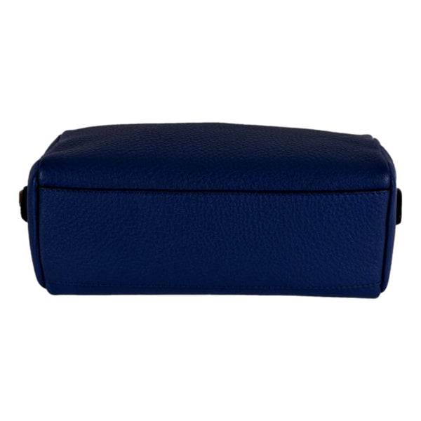 Prada Contenitore Baltico Navy Blue Vitello Daino Vanity Case in Baltico Navy Blue, authentic new handbag, image 5