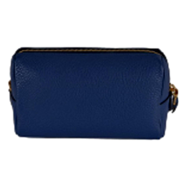 Prada Contenitore Baltico Navy Blue Vitello Daino Vanity Case in Baltico Navy Blue, authentic new handbag, image 2