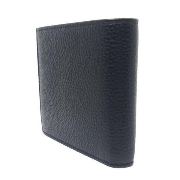 Prada Mens Bifold Nero Black Vitello Grain Leather Wallet in Nero Black, authentic new wallet, image 9