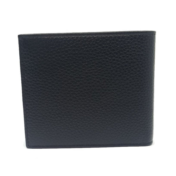 Prada Mens Bifold Nero Black Vitello Grain Leather Wallet in Nero Black, authentic new wallet, image 8