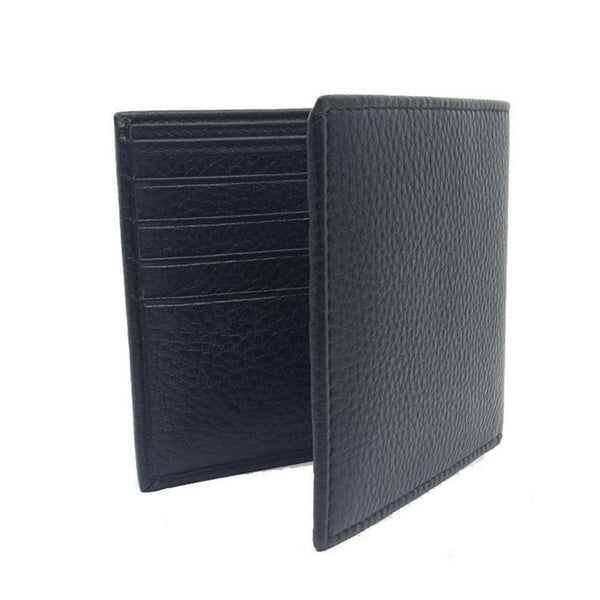 Prada Mens Bifold Nero Black Vitello Grain Leather Wallet in Nero Black, authentic new wallet, image 7