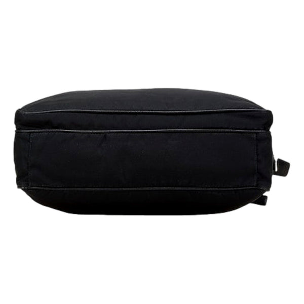 Prada Re-Nylon Black Nylon and Saffiano Large Crossbody Tote Bag in Black, authentic new handbag, image 5