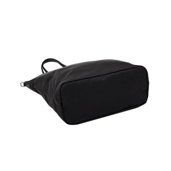 Prada Tessuto Nylon Black Convertible Shopping Tote in Black, authentic new handbag, image 4