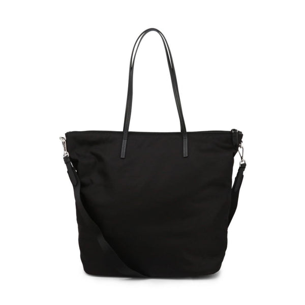 Prada Tessuto Nylon Black Convertible Shopping Tote in Black, authentic new handbag, image 3