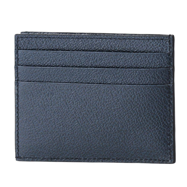 Prada Vitello Micro Grain Navy Triangle Logo Cardholder Wallet in Navy, authentic new wallet, image 5