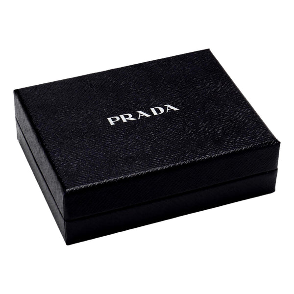 Prada Vitello Move Mini Cardholder Wallet Cipria Beige Leather in Cipria Beige, authentic new wallet, image 7