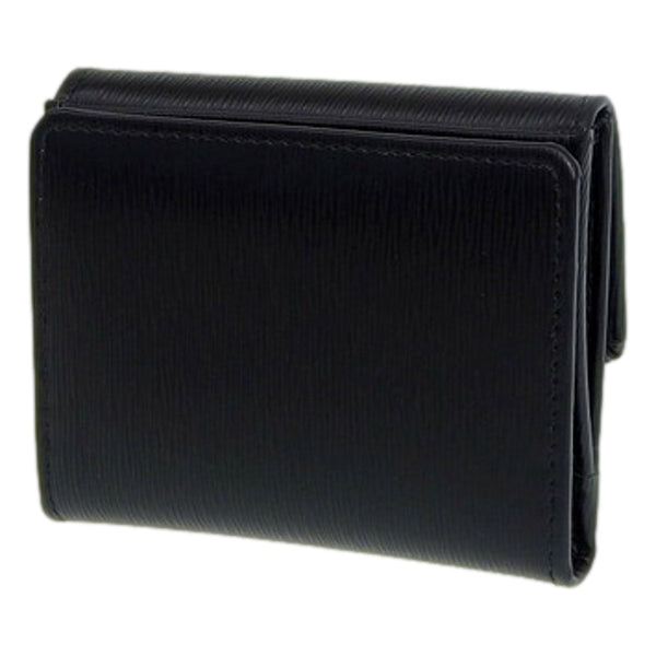 Prada Vitello Move Nero Black Trifold ID Holder Snap Wallet in Black, authentic new wallet, image 2