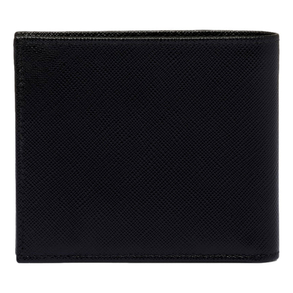 Prada Black Saffiano Leather Wallet with Coin Purse in Nero Black, authentic new wallet, image 3
