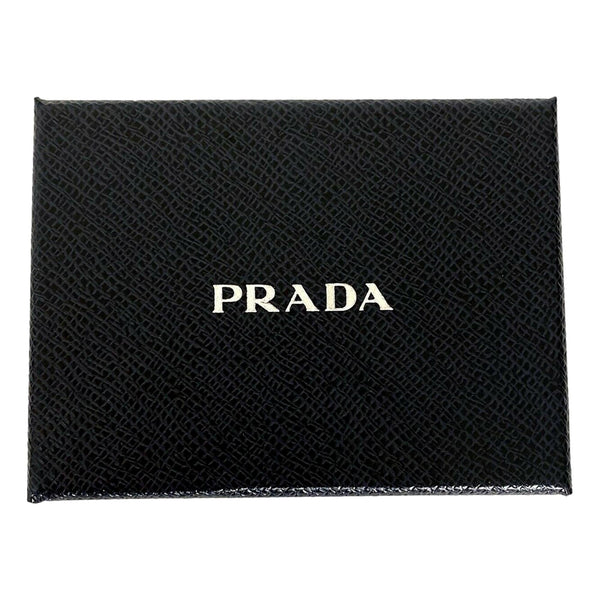 Prada Beige Leather Cardholder Wallet Vitello Grain in Cammeo Beige, authentic new wallet, image 9