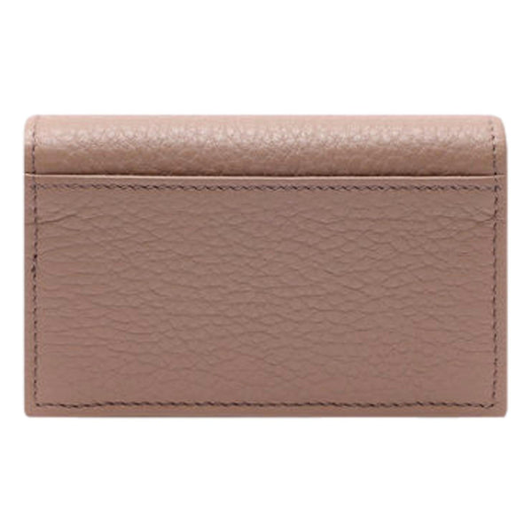 Prada Beige Leather Cardholder Wallet Vitello Grain in Cammeo Beige, authentic new wallet, image 3