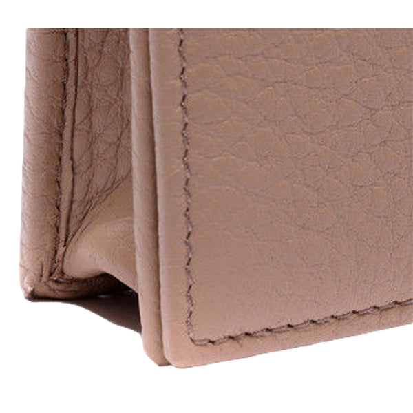 Prada Beige Leather Cardholder Wallet Vitello Grain in Cammeo Beige, authentic new wallet, image 7