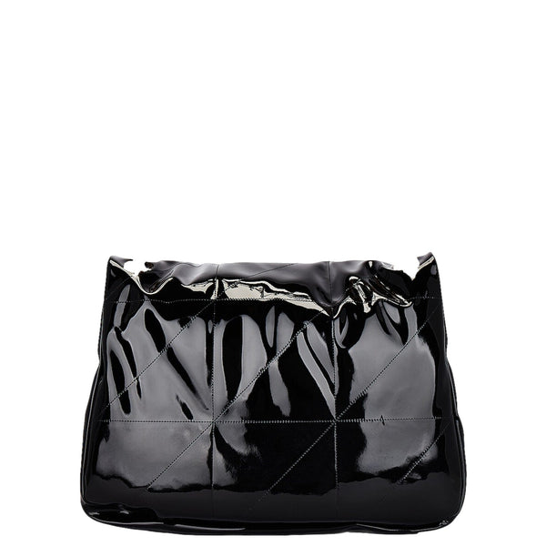 Saint Laurent Jamie YSL Black Patent Leather Large Shoulder Bag in Black, authentic new handbag, image 5